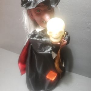 Vintage 1988 FUNNY TOYS Halloween "Witch" Figure